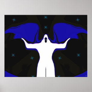 Poster Ange d'affiche de pitié