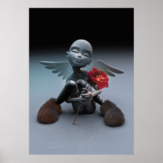 Poster ange&rose