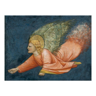 Poster Ange volant (suiveur Giotto) CC0525