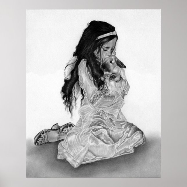 Poster Angel Bunny (Devant)