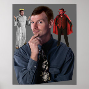 Poster Angel et diable sur mes épaules
