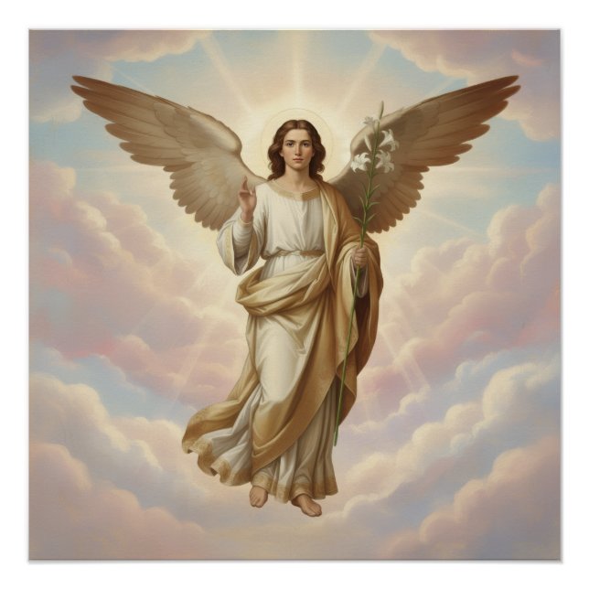 Poster Angel Gabriel - Archangel Gabriel (Devant)