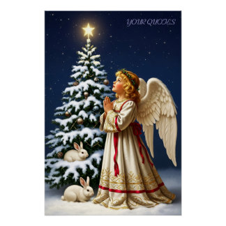 Poster Angel of Christmas Night – Classical Holiday