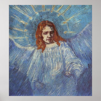 Poster Angel par Vincent van Gogh