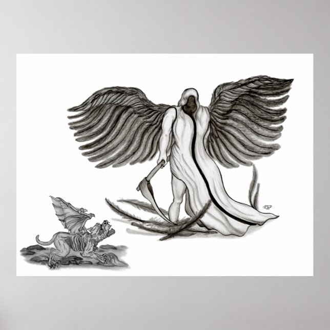 Poster Angel Uriel (Devant)