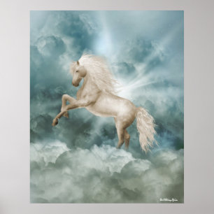 Poster Angels Fae Unicorns Print