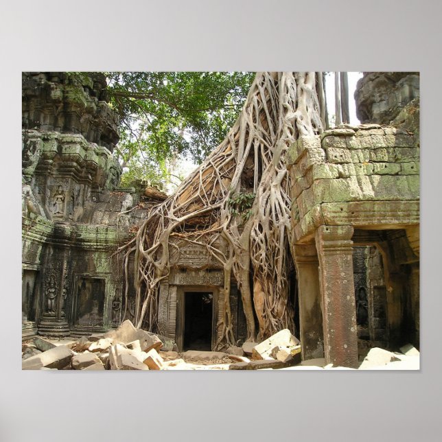Poster Angkor Wat Cambodge (Devant)
