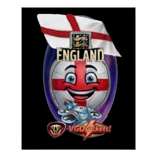 Poster Angleterre-GBall
