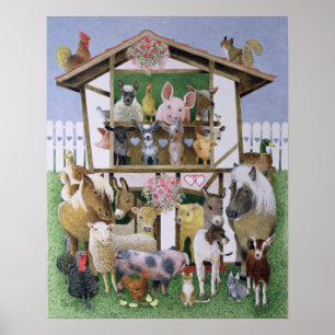 Poster Animal Playhouse