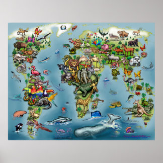 Poster Animaux
