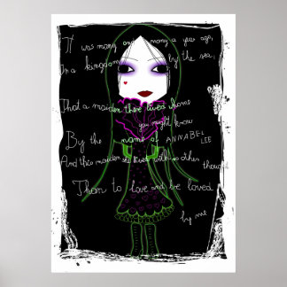 Poster Annabel Lee