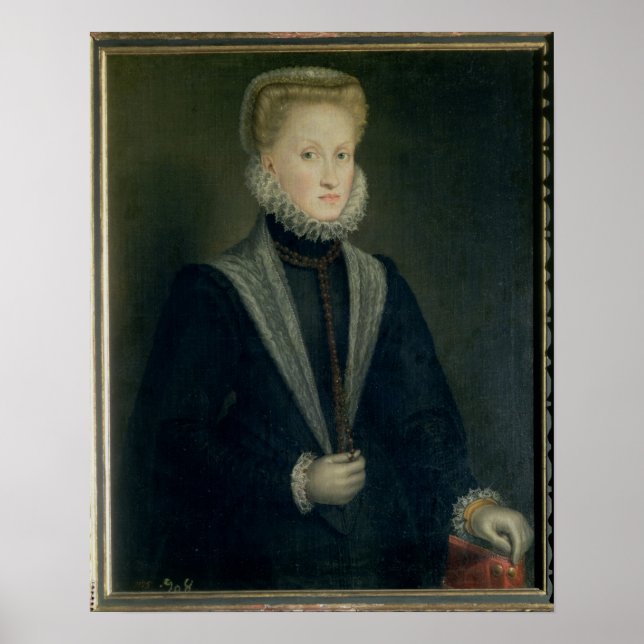 Poster Anne d'Autriche, reine d'Espagne (Devant)