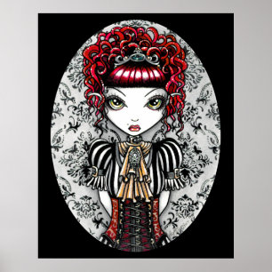 Poster Annie Gothic Victorian Fae