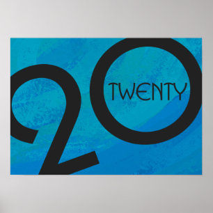 Poster Anniversaire de la Décennie bleue