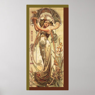 Poster Annonce de boisson Art nouveau