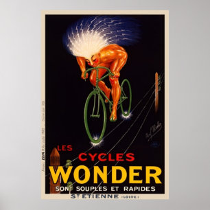 Poster Annonce Vintage du cycle des merveilles de Paul Mo