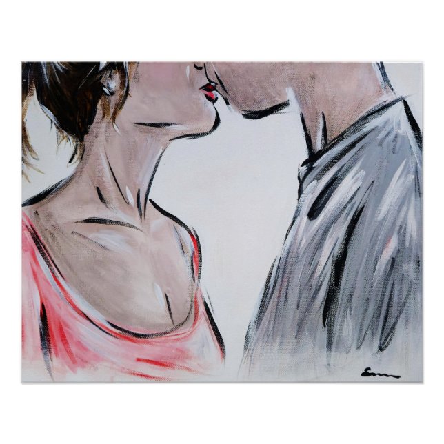 Poster Anonymes à deux 2 (Devant)