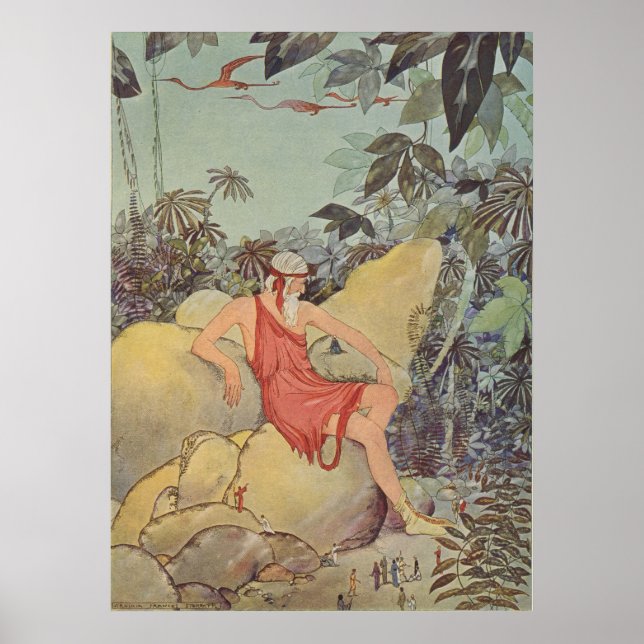 Poster Antaus et Pygmées (Devant)