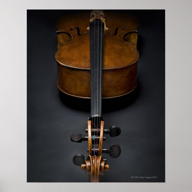 Poster Antique Cello (Devant)