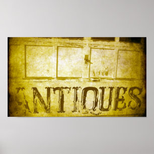 Poster Antiquités