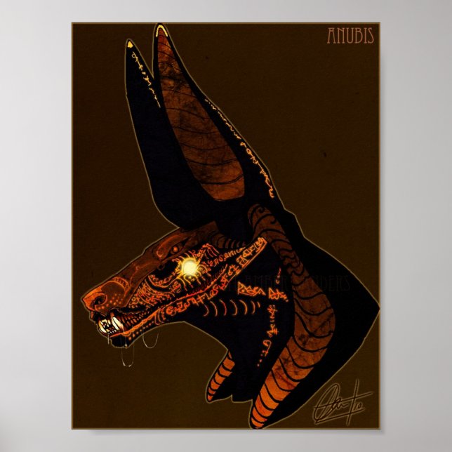 Poster Anubis (Devant)