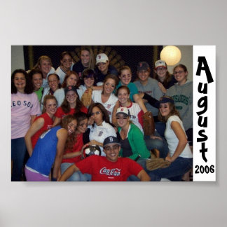 Poster Août Filles du premier Willy