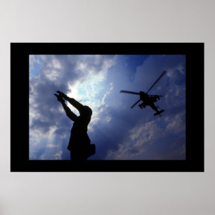 Poster Apache décollent