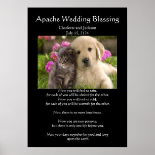 Poster Apache Mariage Bénédiction Animaux En Amour
