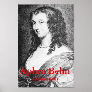 Poster Aphra Behn