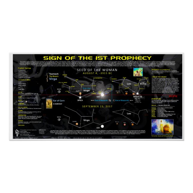 Poster Apocalypse 12 1re Prophétie (Devant)