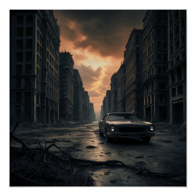 Poster Apocalypse Auto 09 (Devant)
