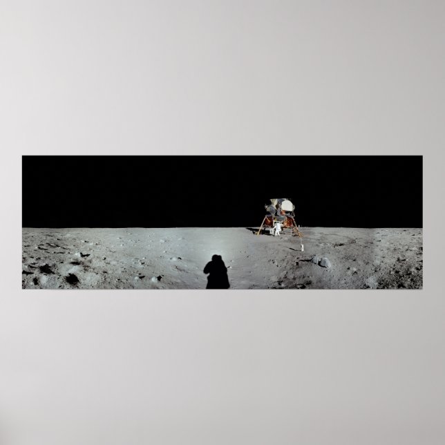 Poster Apollo 11 Débarquement Lunaire (Devant)