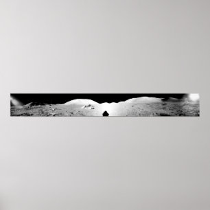 Poster Apollo 17 panorama assemblé 2
