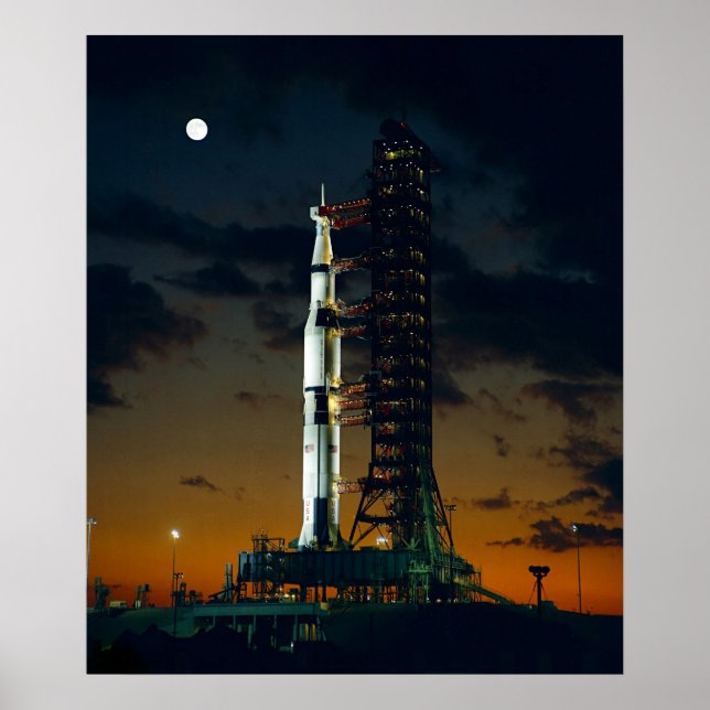 Poster Apollo 4 Saturn V (Devant)