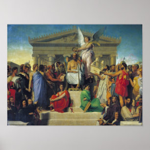 Poster Apothéose de Homer, 1827