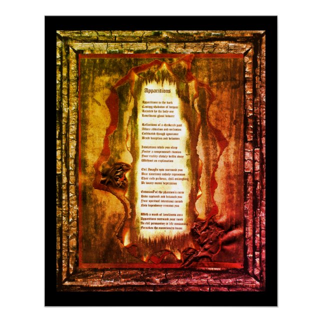 Poster Apparitions (Devant)