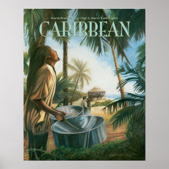 Poster Appel au paradis par Mike Massengale (Devant)