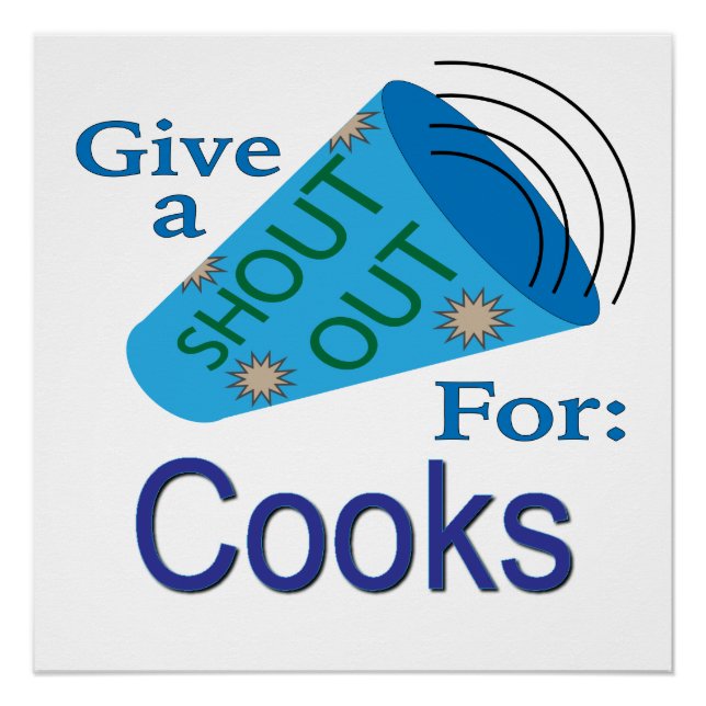 Poster Appel aux cuisiniers (Devant)