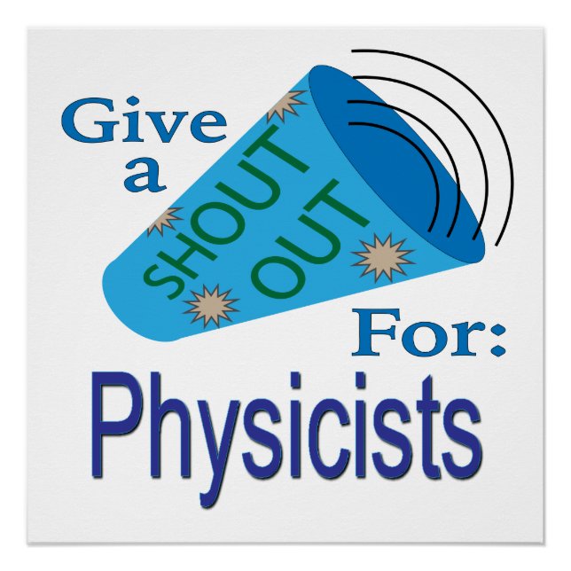 Poster Appel aux physiciens (Devant)