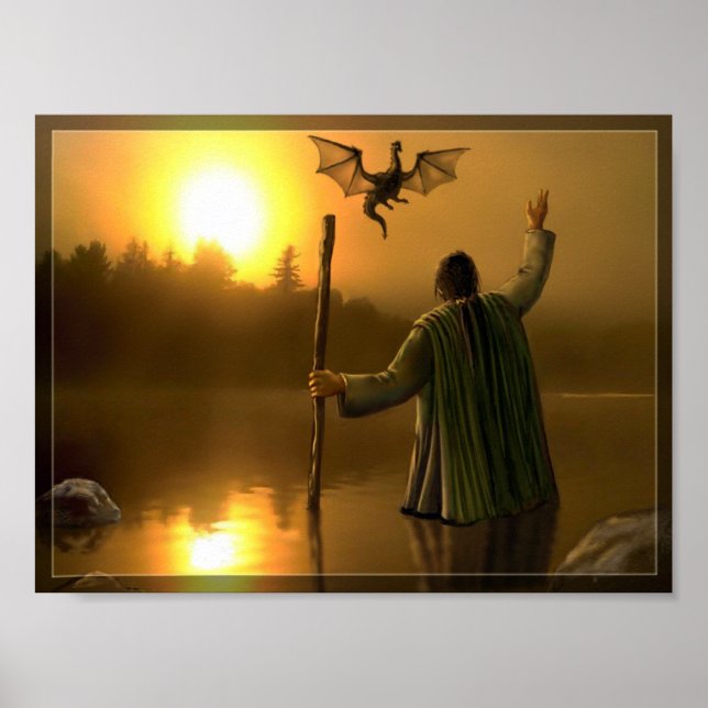 Poster Appel du maître-dragon (Devant)