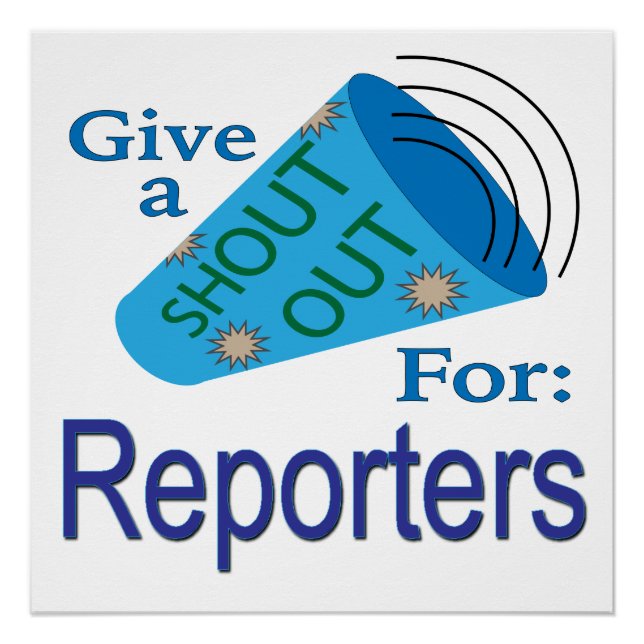 Poster Appel pour les journalistes (Devant)