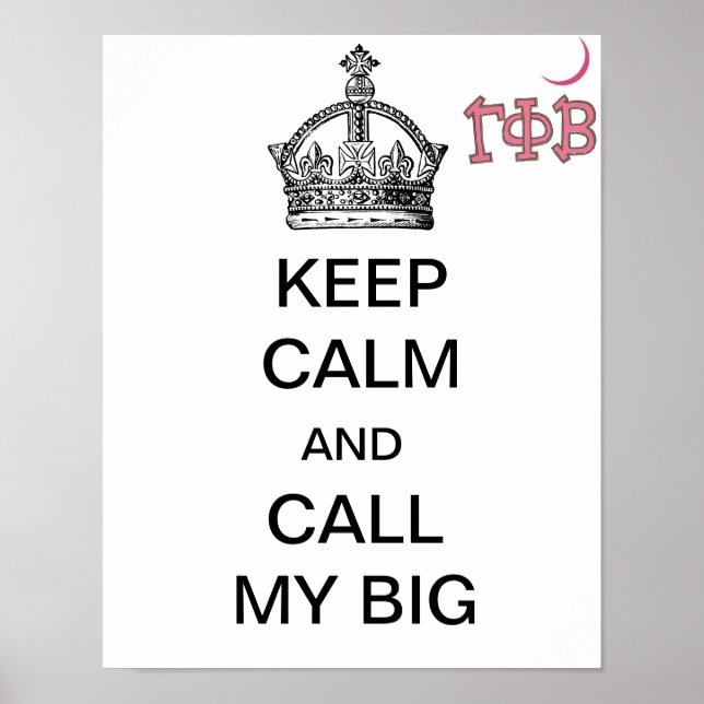 Poster Appelle Mon Gros (Devant)