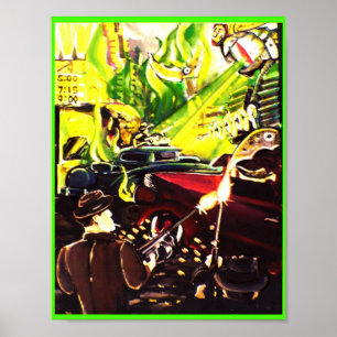 Poster apportez la foule