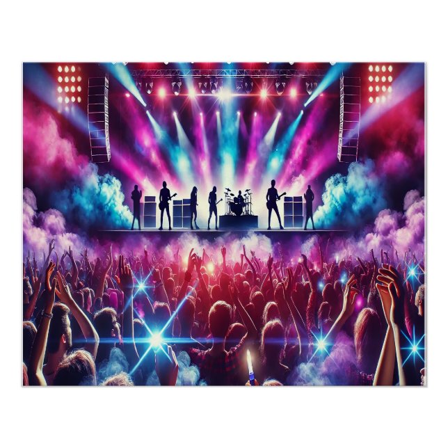 Poster 🎸 Apportez l'expérience du concert à votre écran! (Devant)