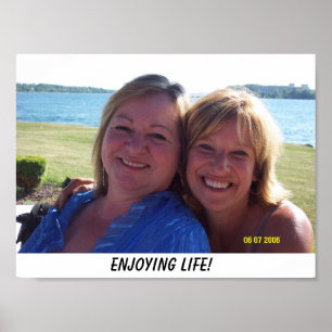 Poster Apprécier la vie !