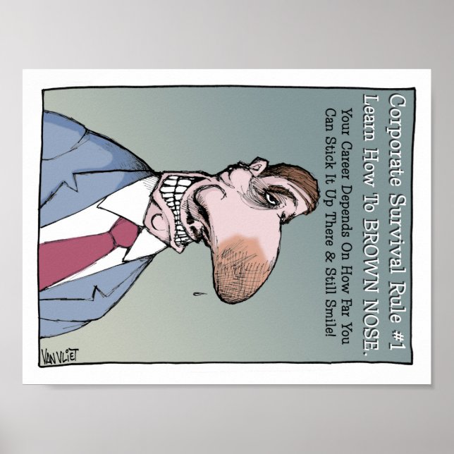 Poster Apprendre comment Brown le nez (Devant)