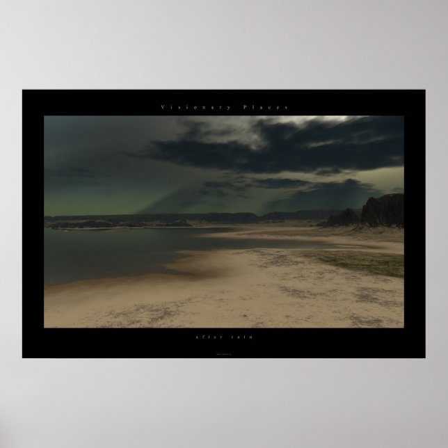 Poster après la pluie (Devant)