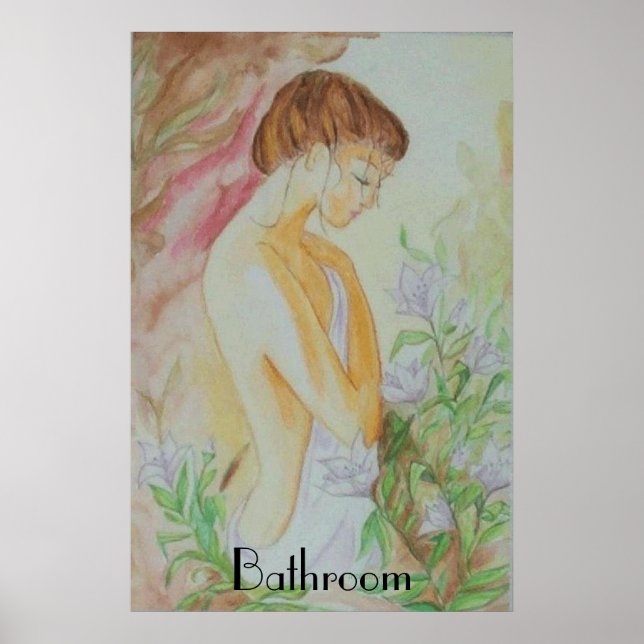 Poster Après le bain (Devant)