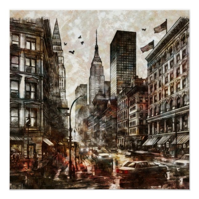 Poster Après les pluies (Devant)