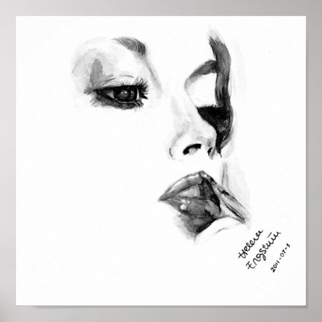 Poster Aquarelle (Devant)